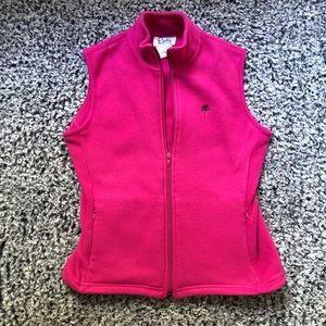 Vintage Lilly Pulitzer Fleece Vest